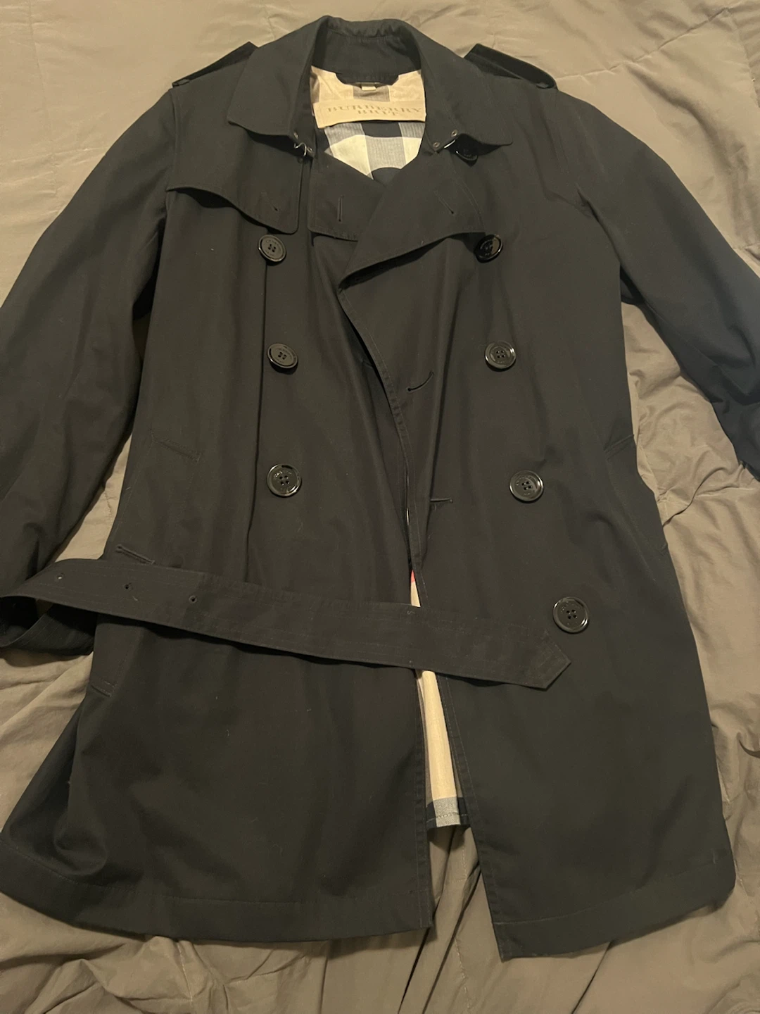 Mens Burberry Brit Trench Coat S