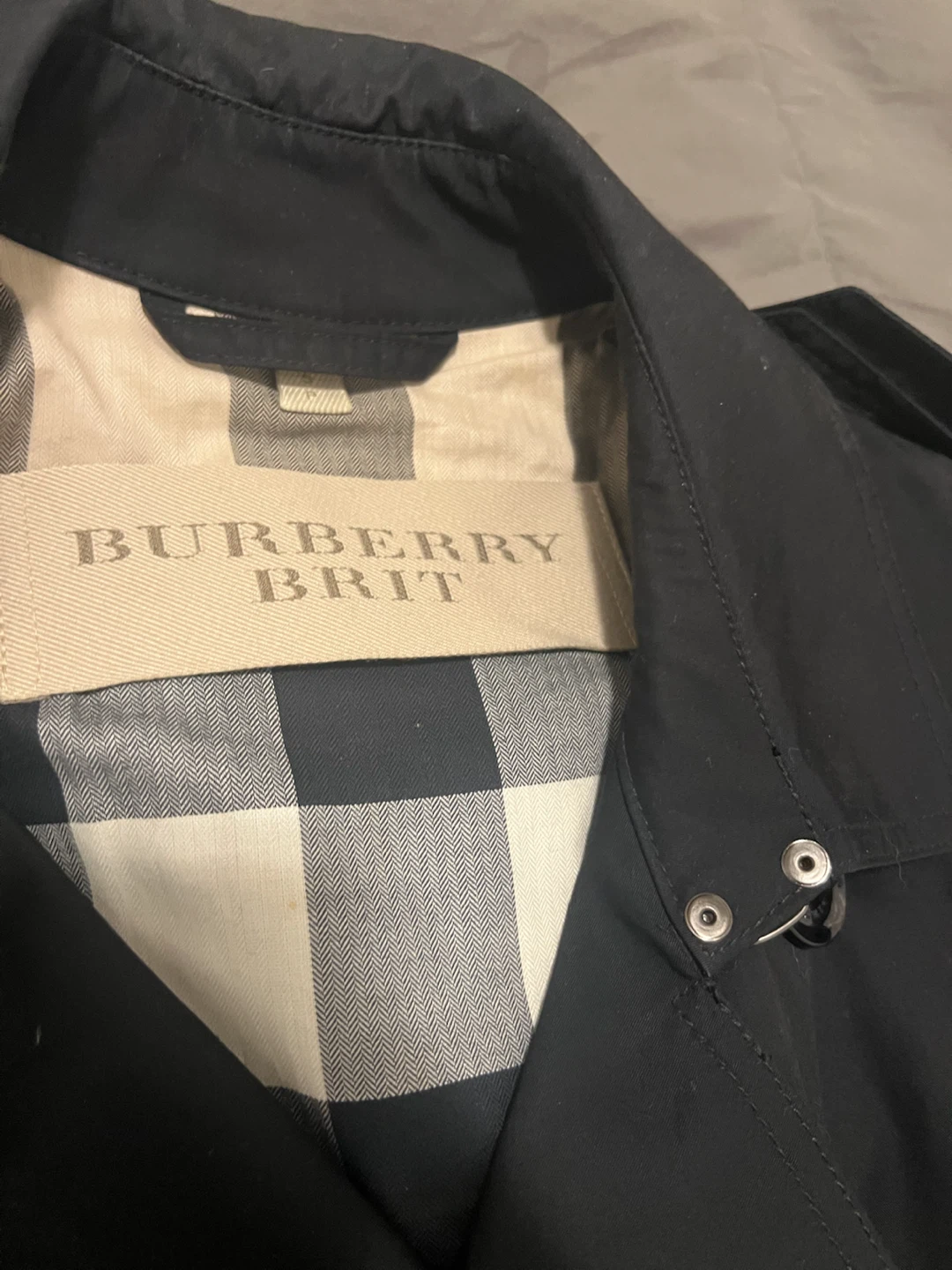 Mens Burberry Brit Trench Coat S - photo 3