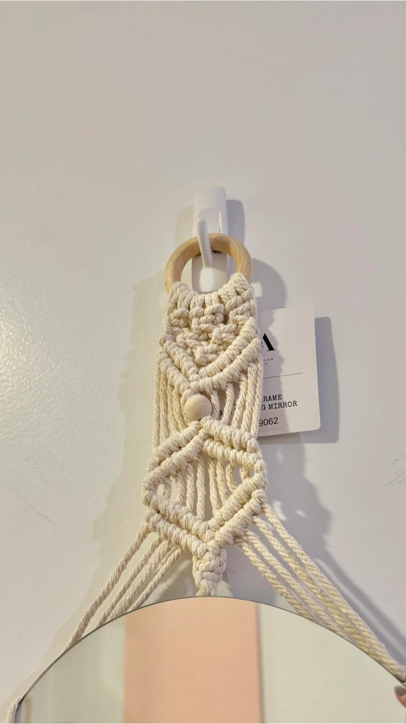 NEW Macrame Wall Hanging Mirror - photo 2