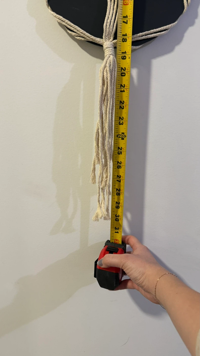 NEW Macrame Wall Hanging Mirror - photo 5