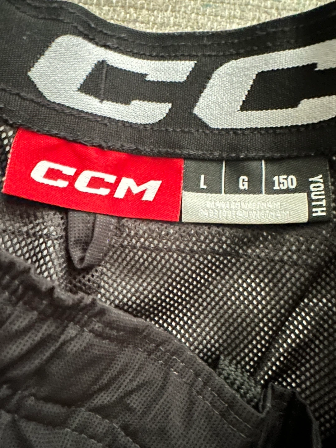 CCM Youth Hockey Pants - Black, Large 150 - photo 2