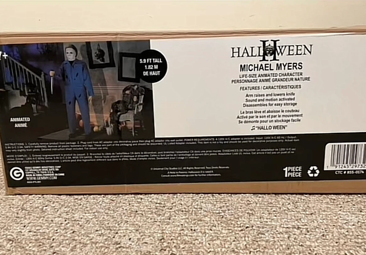 Gemmy Halloween Michael Myers Animated Figure