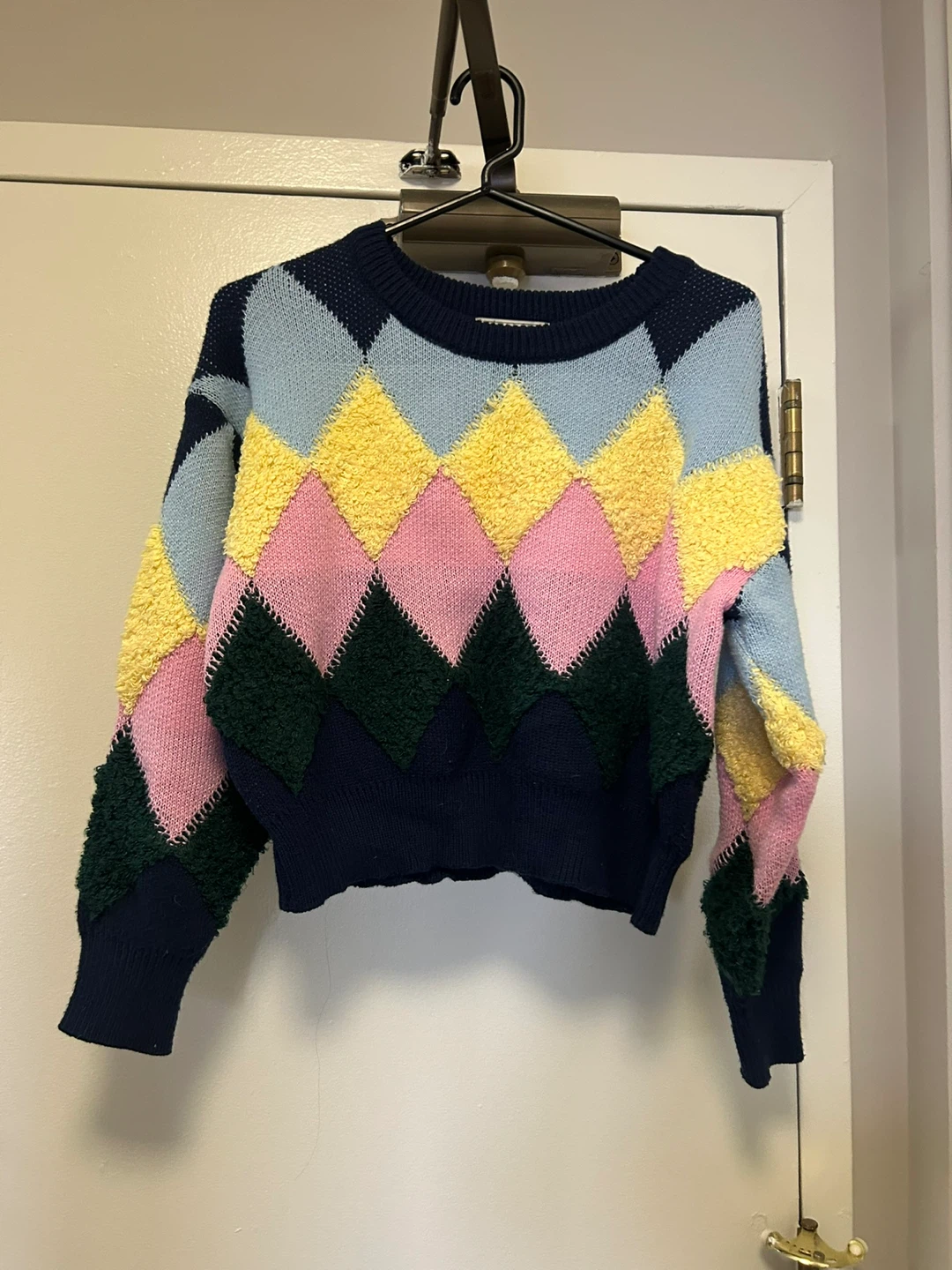 All Kang Design Studio Argyle Sweater