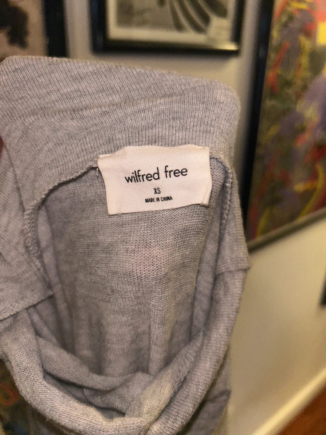 Wilfred Free Grey Turtleneck Dress - photo 2