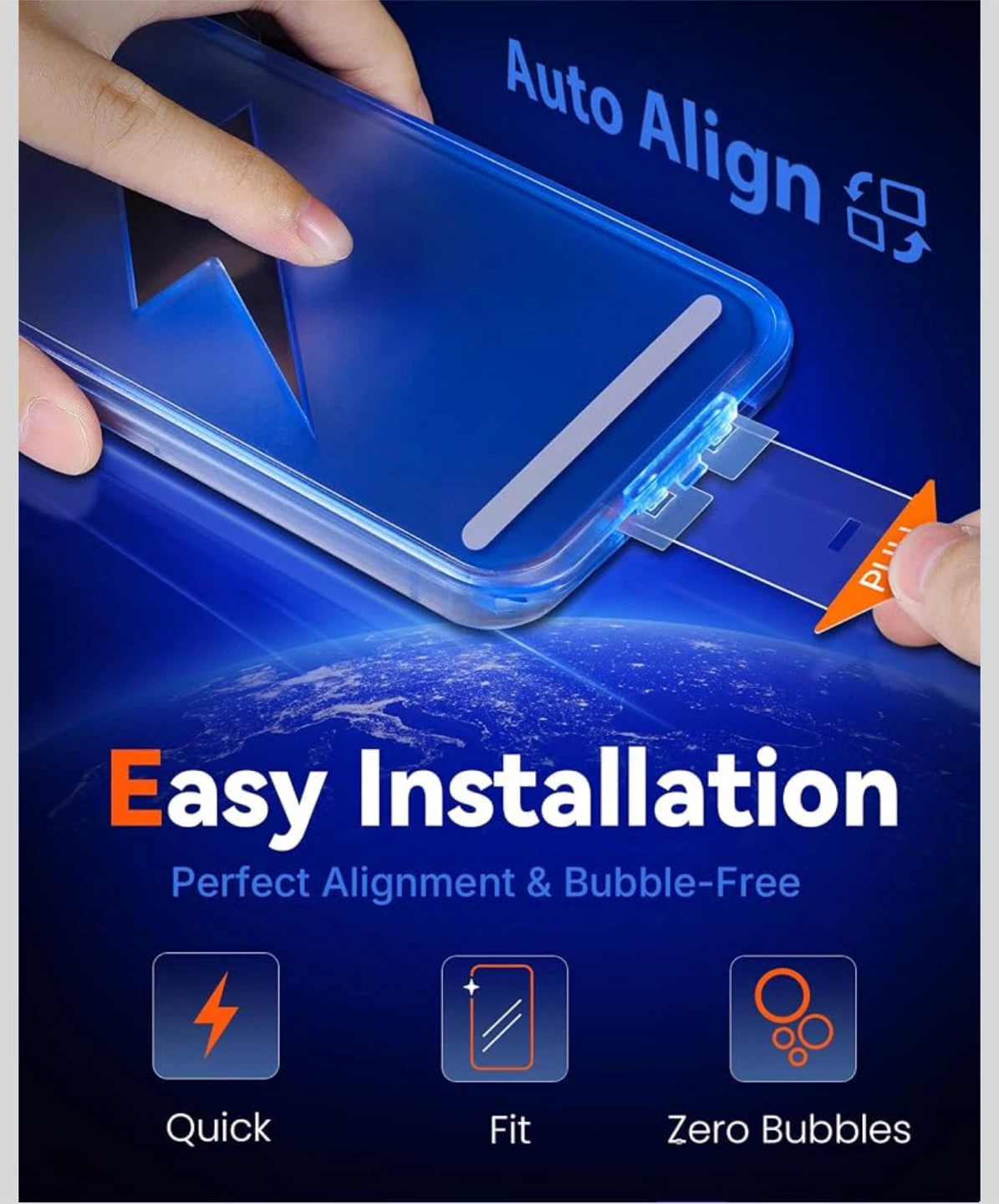 Tempered Glass Screen Protector for iPhone 14 Pro - photo 2