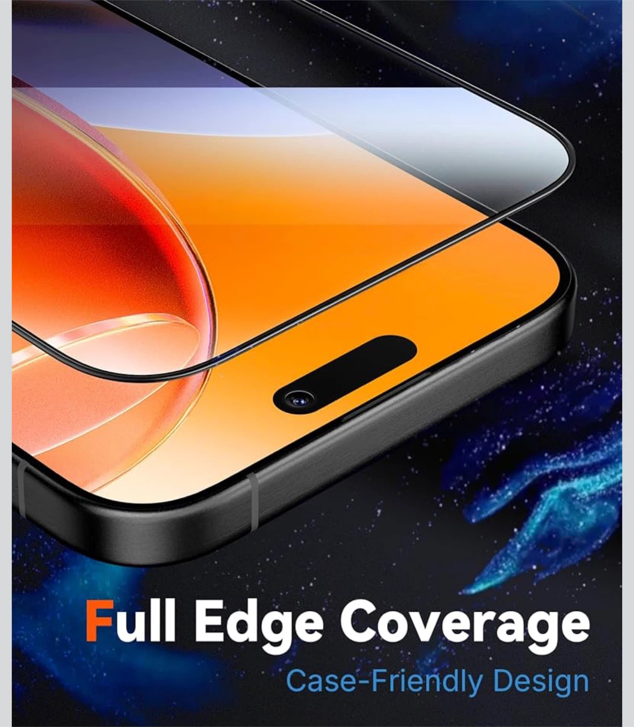 Tempered Glass Screen Protector for iPhone 14 Pro - photo 5