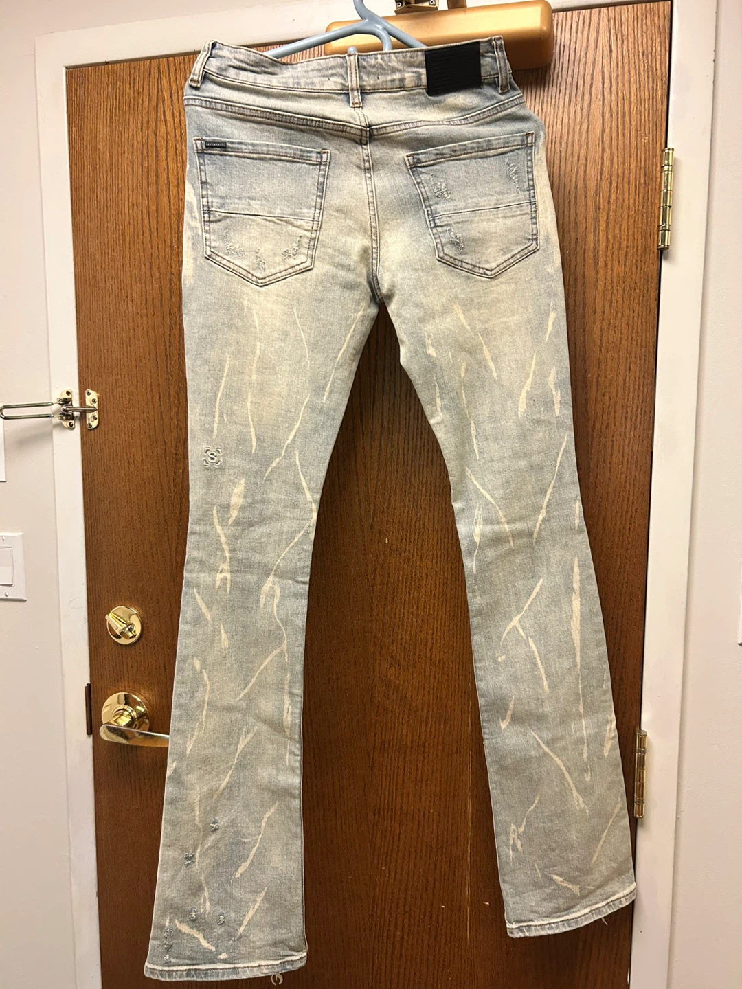 Serenede Stacked Jeans Light Wash