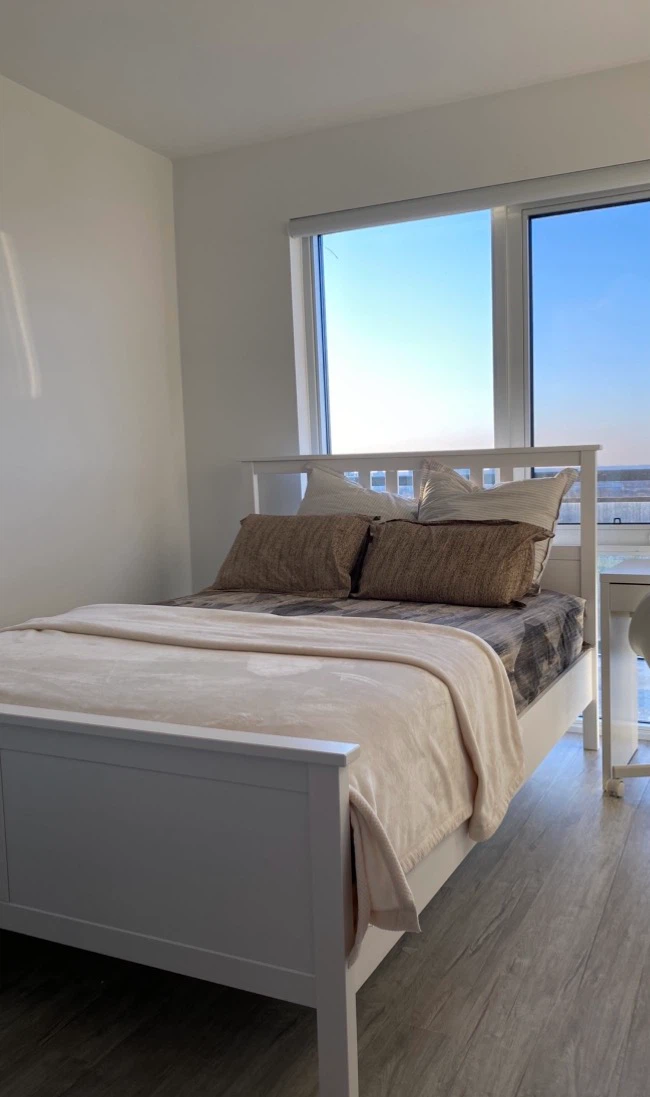 IKEA Hemnes Queen Bed Frame - Solid Wood White