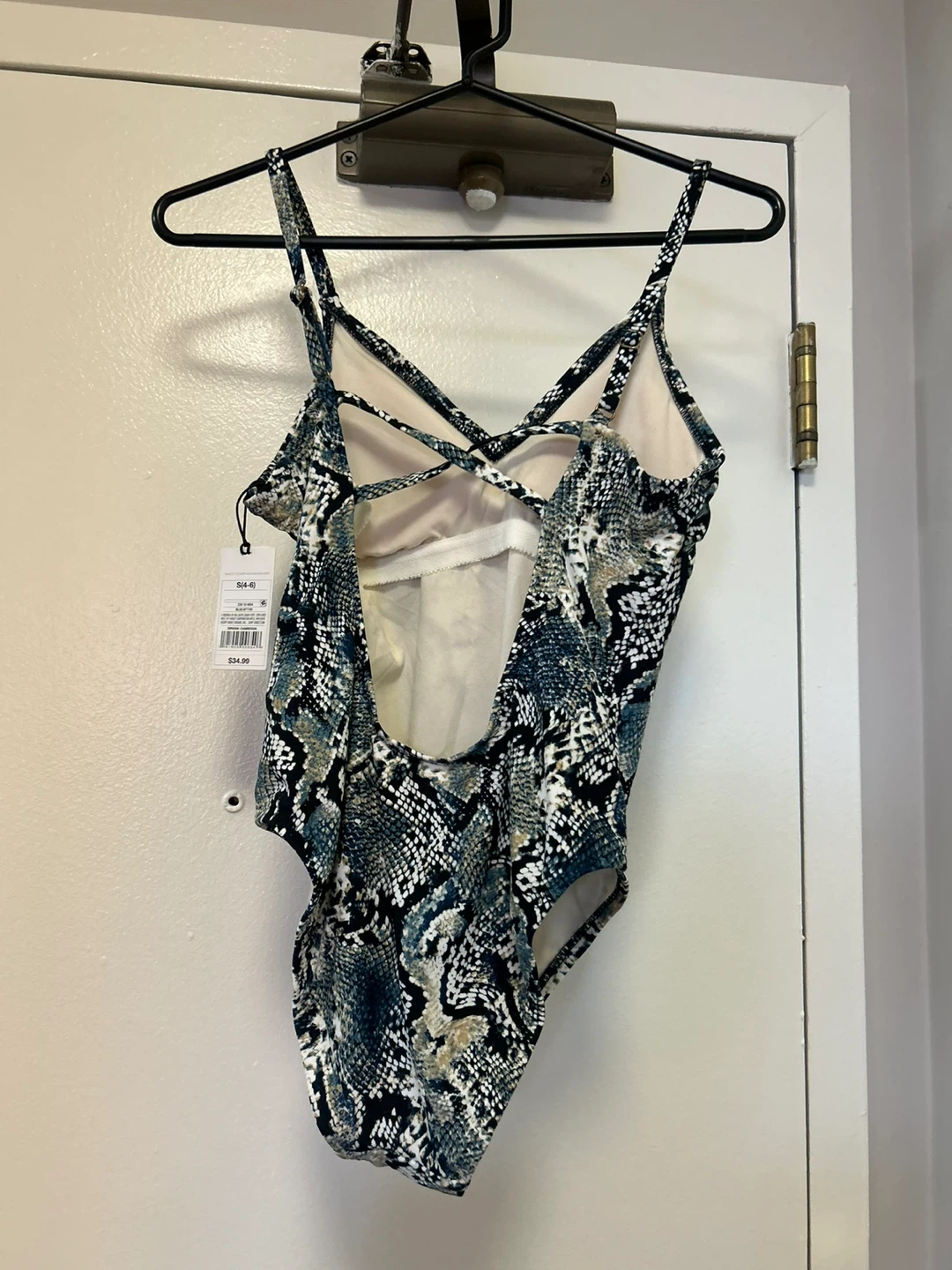 NEW👙Shade & Shore Snakeskin Print One-Piece Swimsuit - photo 4