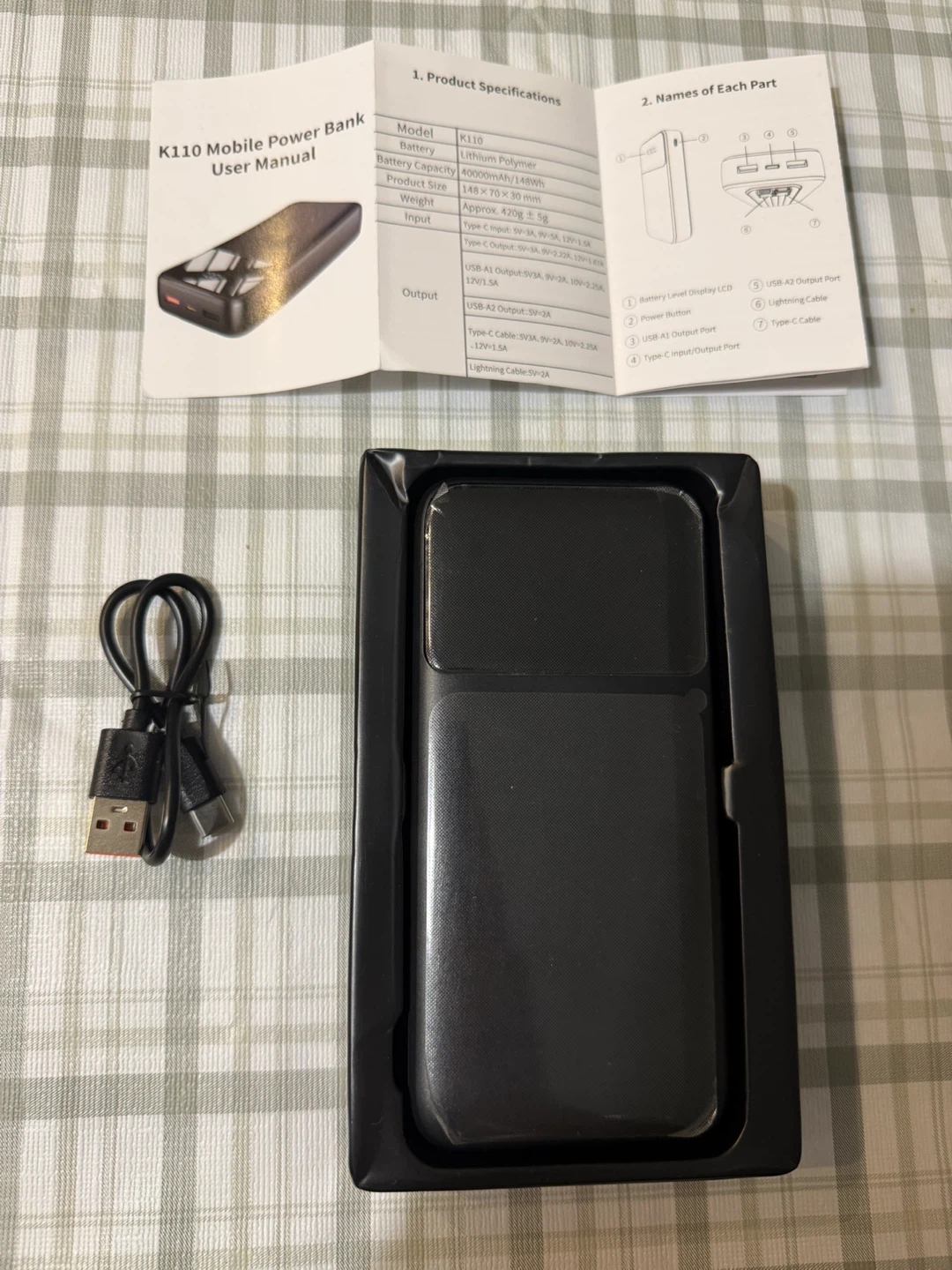 Power Bank 40000mAh