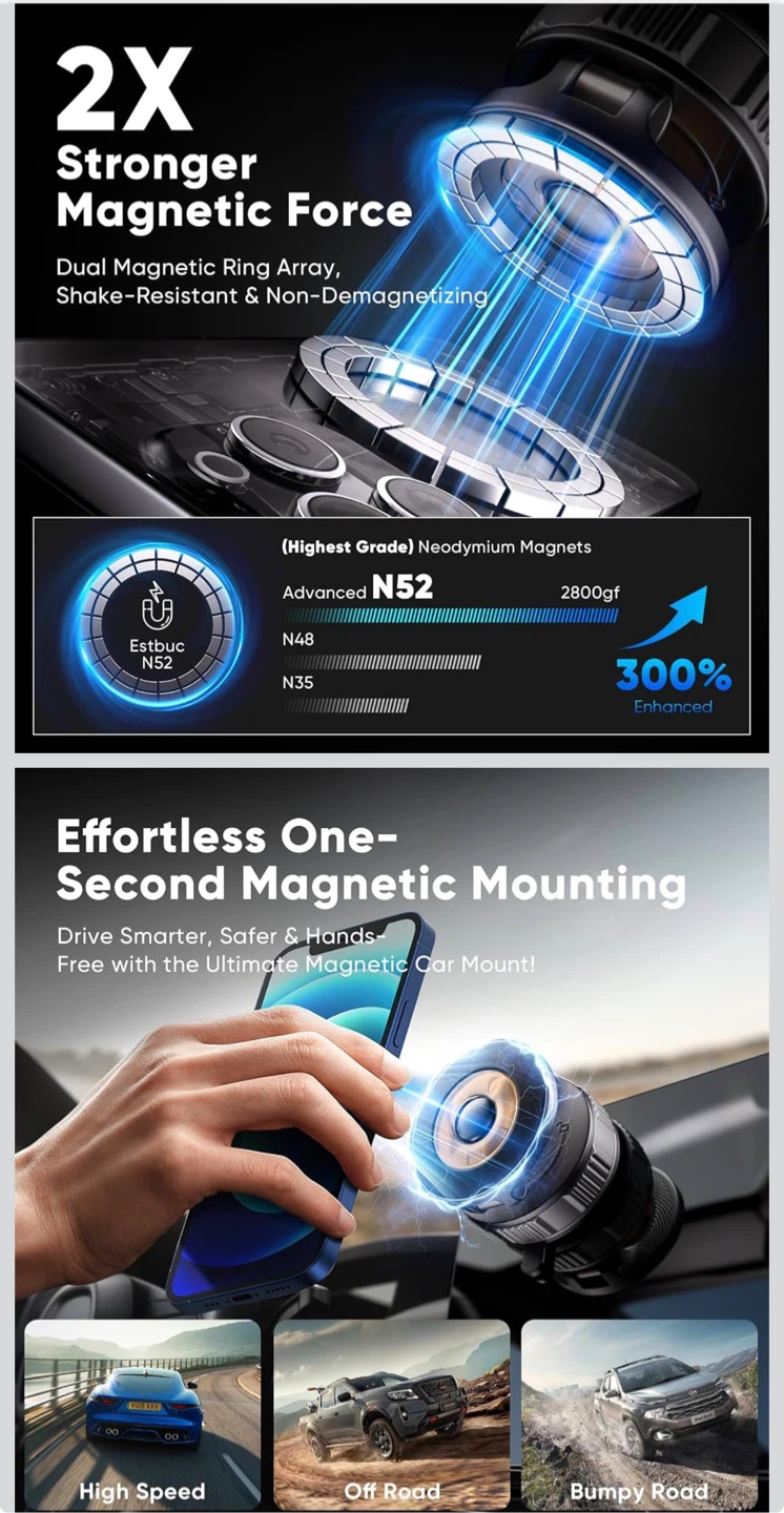 Universal Magnetic Car Mount - photo 3