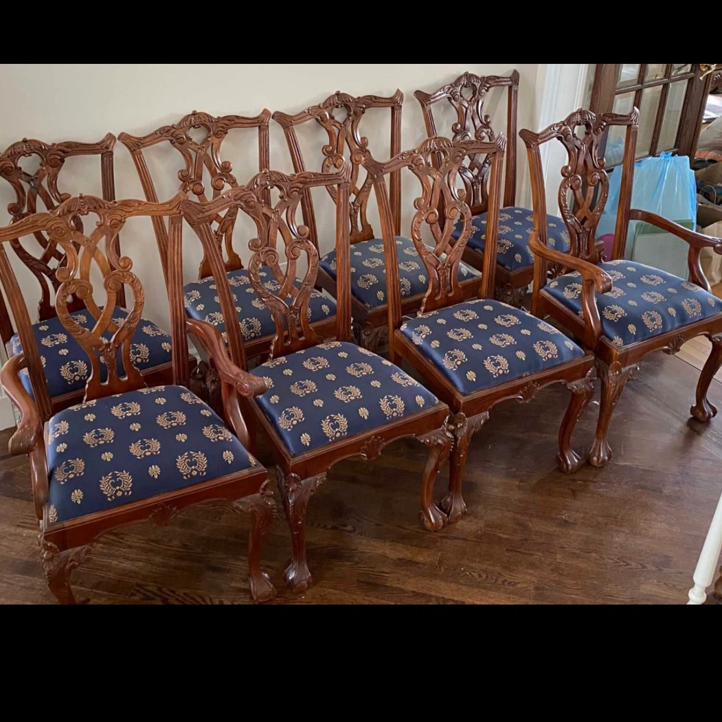 Thomasville Chippendale Double Pedestal Dining Set - photo 3