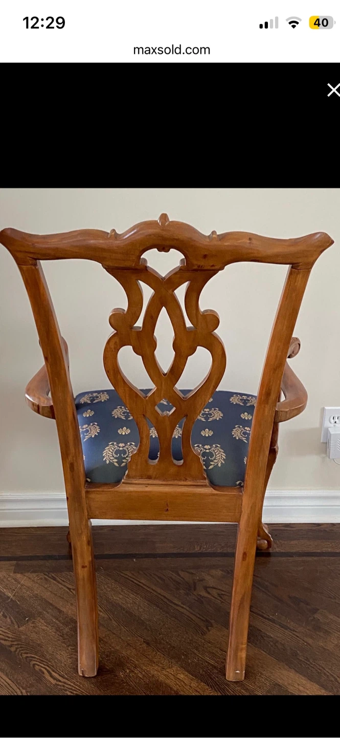 Thomasville Chippendale Double Pedestal Dining Set - photo 5
