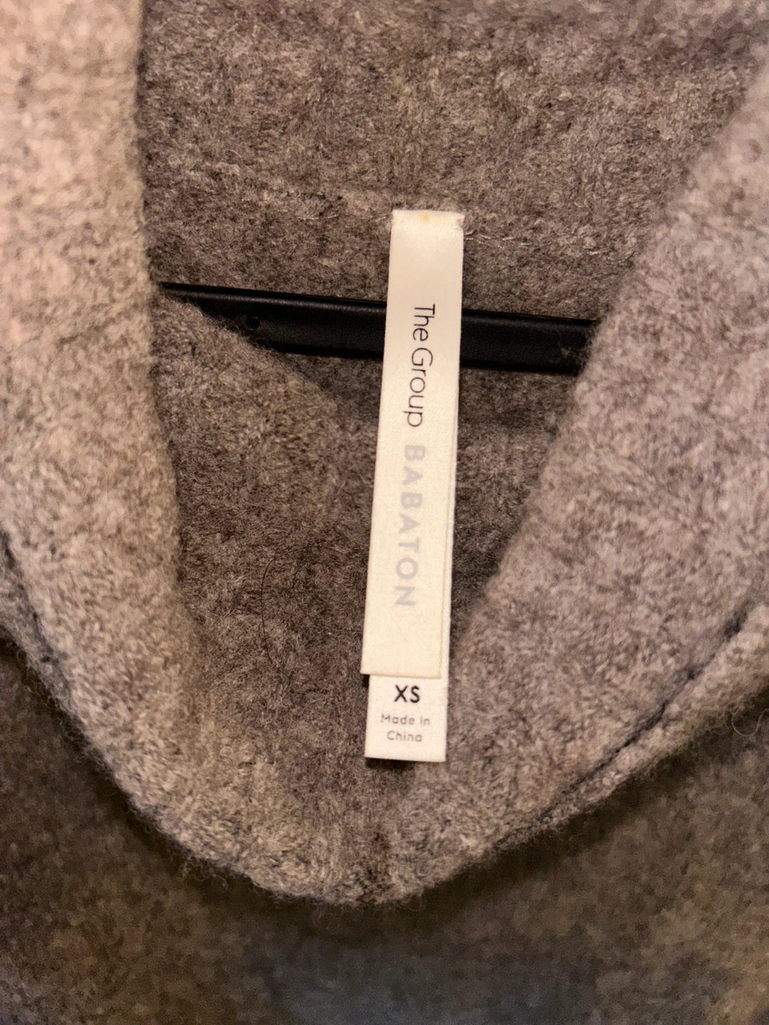 The Group by Babaton Grey Cowl Neck Sweater - photo 2