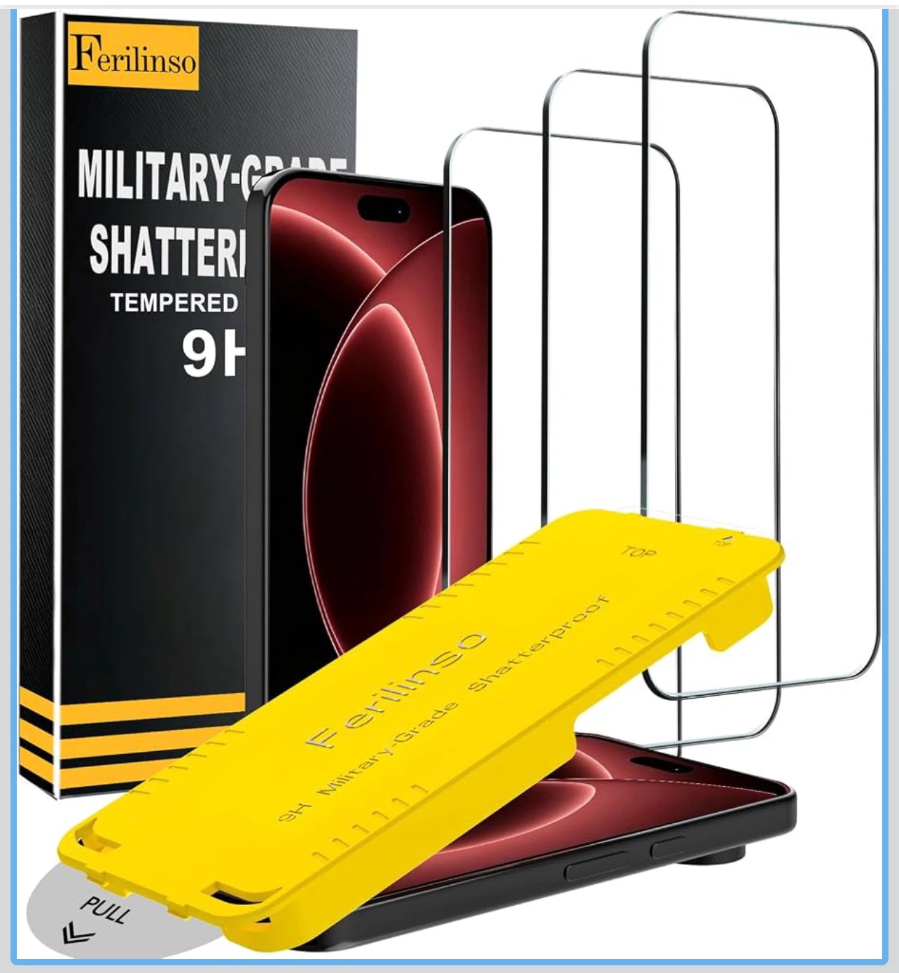 iPhone 18 Pro Max Screen Protector 3 Pack