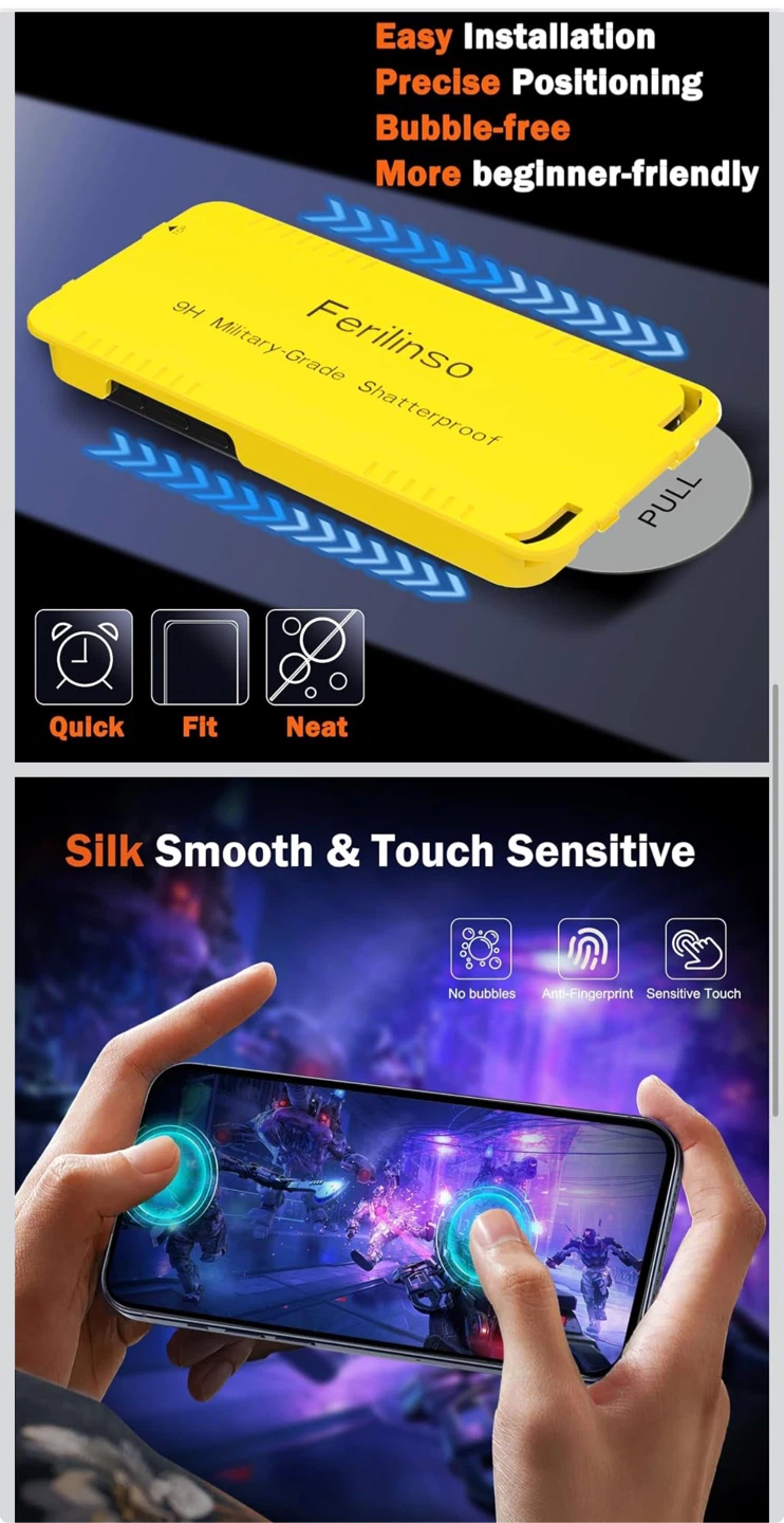 iPhone 18 Pro Max Screen Protector 3 Pack - photo 3