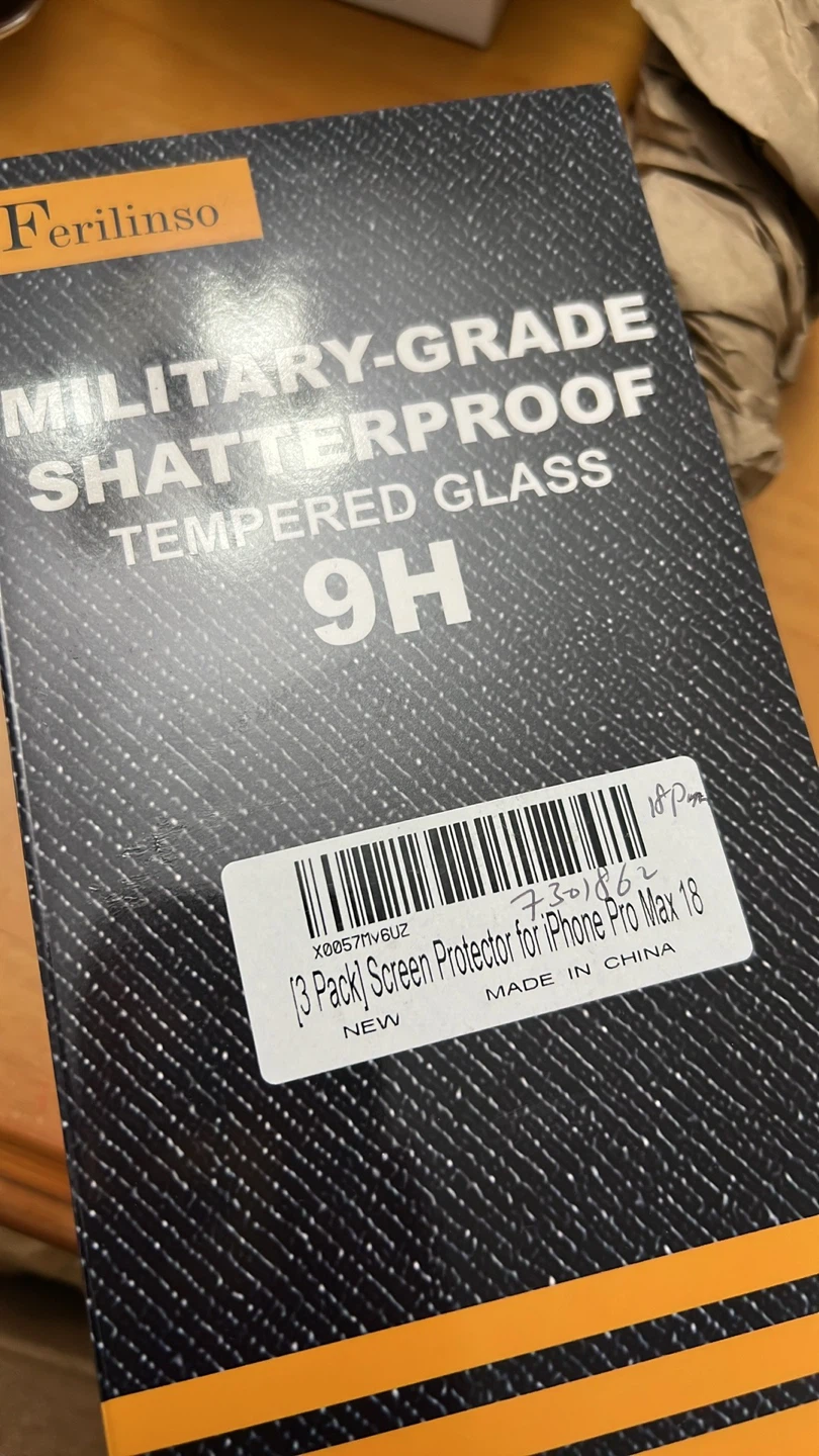 iPhone 18 Pro Max Screen Protector 3 Pack - photo 5