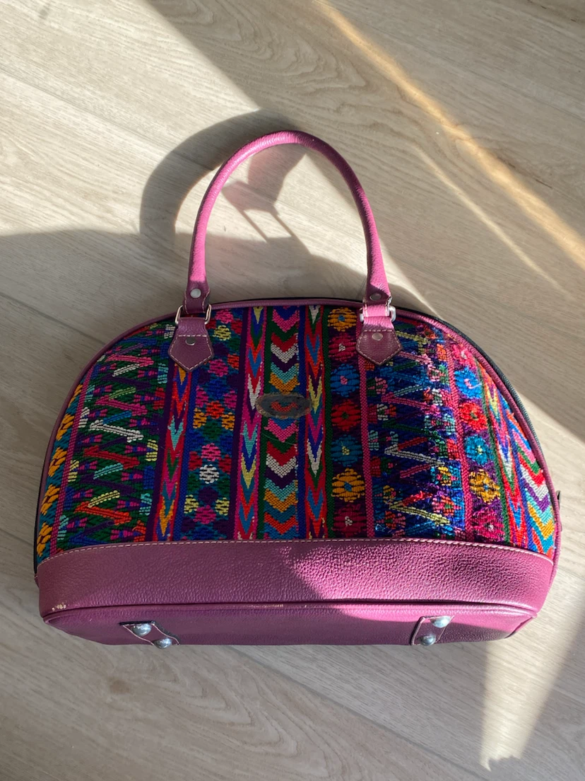 Handmade embroidery women’s hand bag