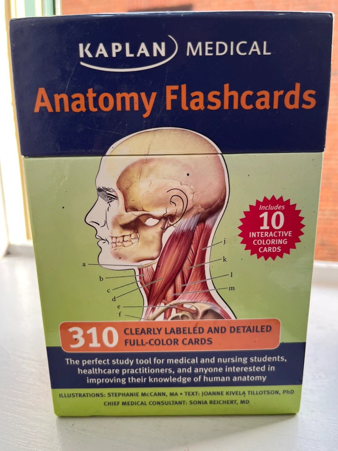 Anatomy Flashcards for Registered Nursing School or