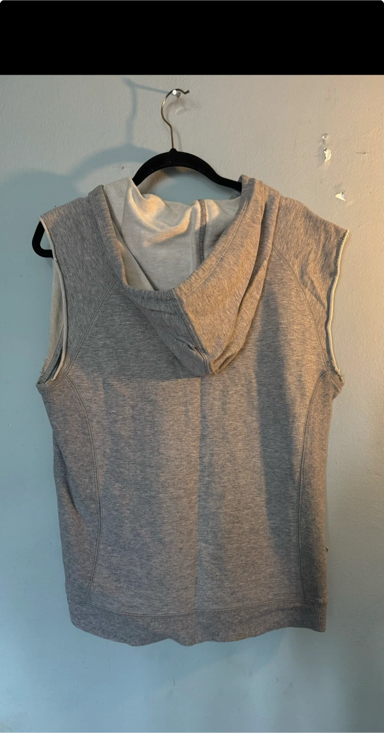 Armani Exchange Gray Sleeveless Hoodie L - photo 5