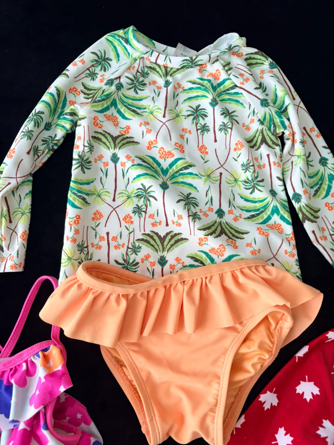 Set of 4 Girls Swimsuits 12-18months - photo 4