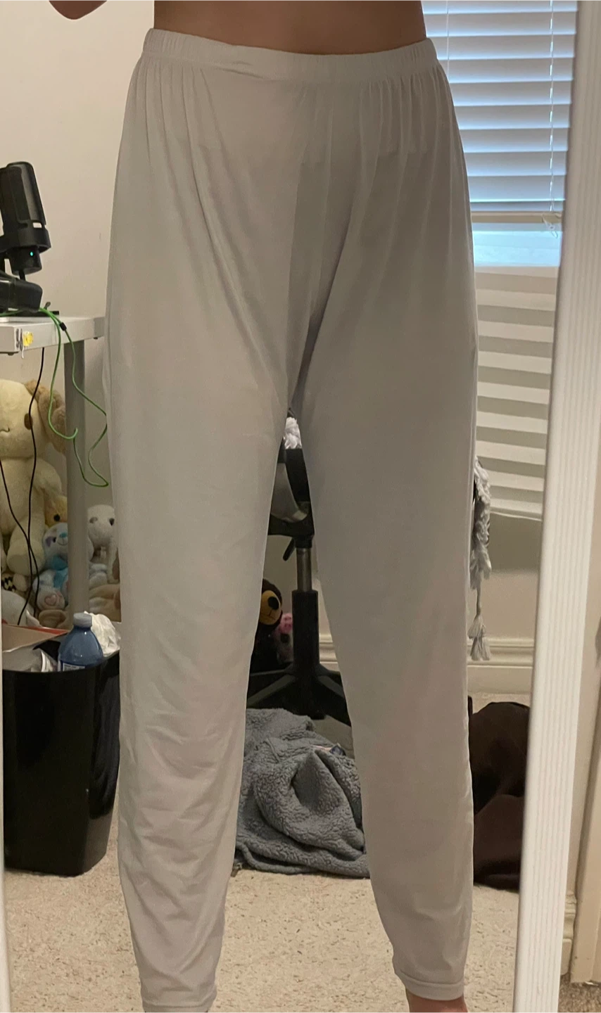 White Lightweight Pants