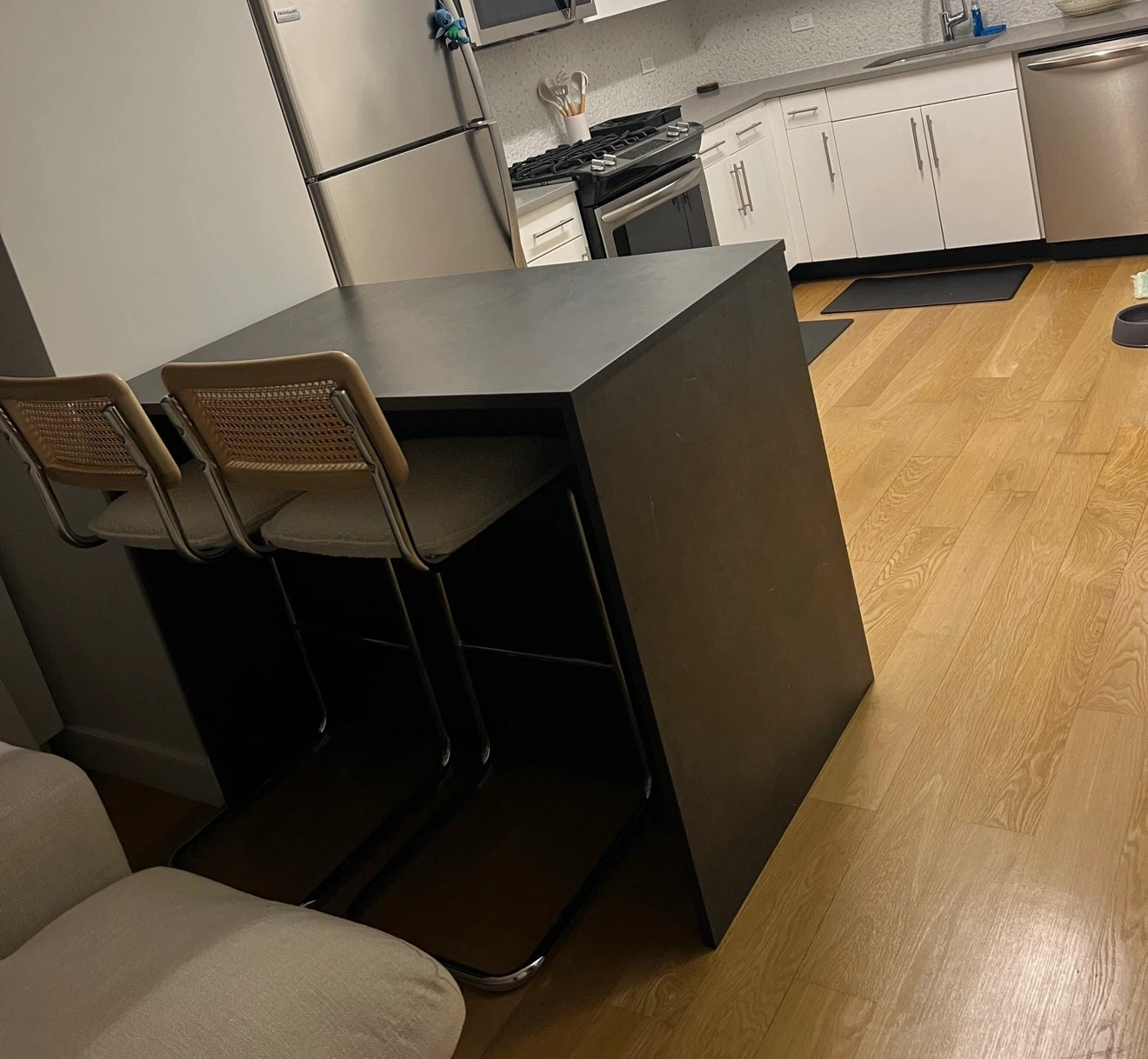 Kitchen Island with Drawers and Cabinet - photo 2