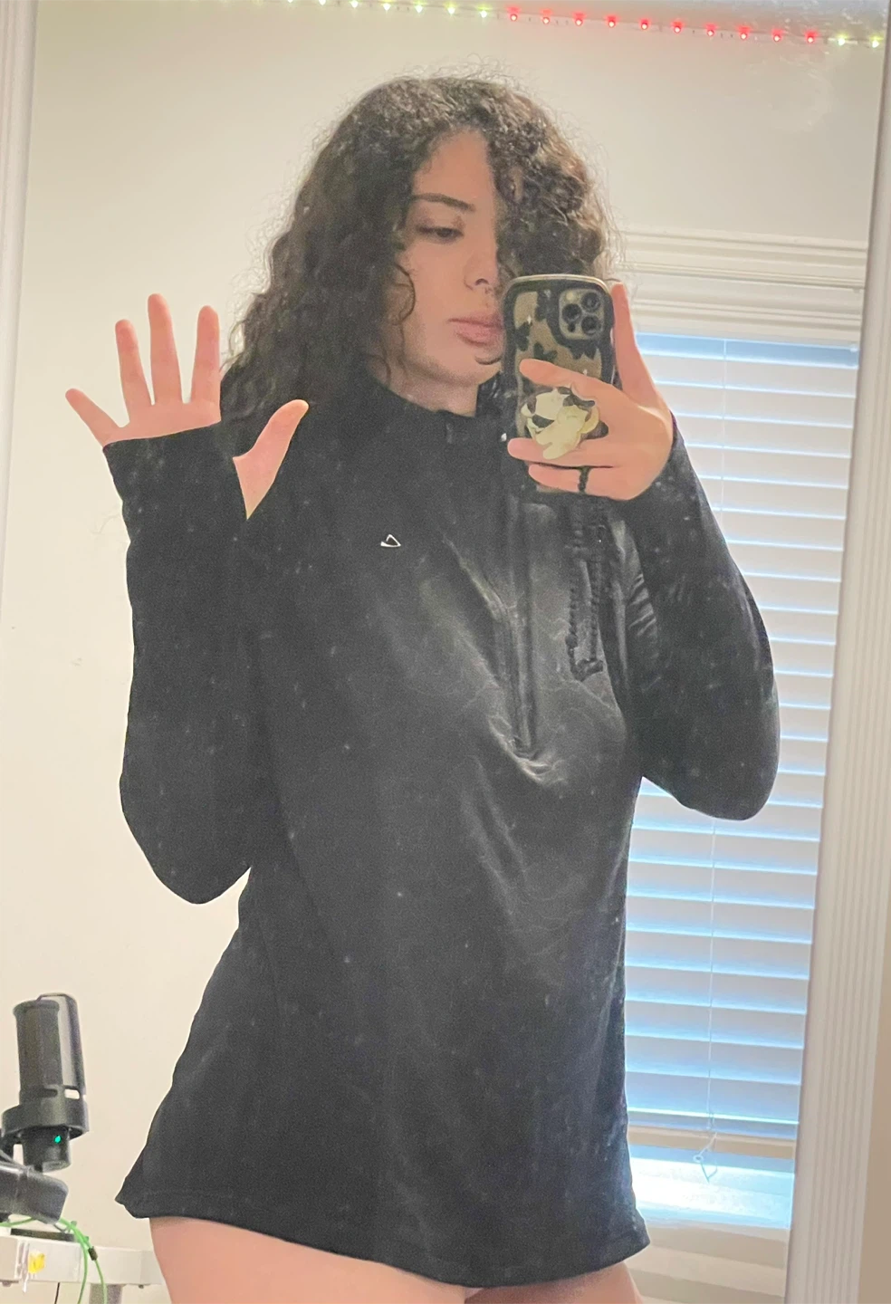 Long Sleeve Quarter-Zip Top
