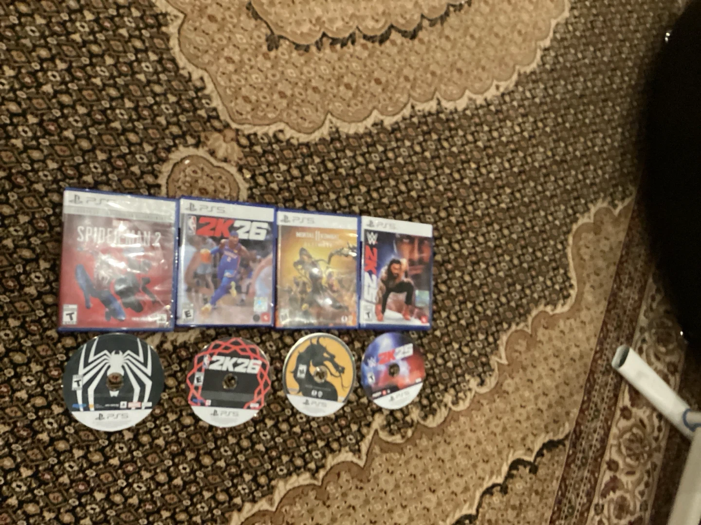 Set of 4 PlayStation 5 Games
