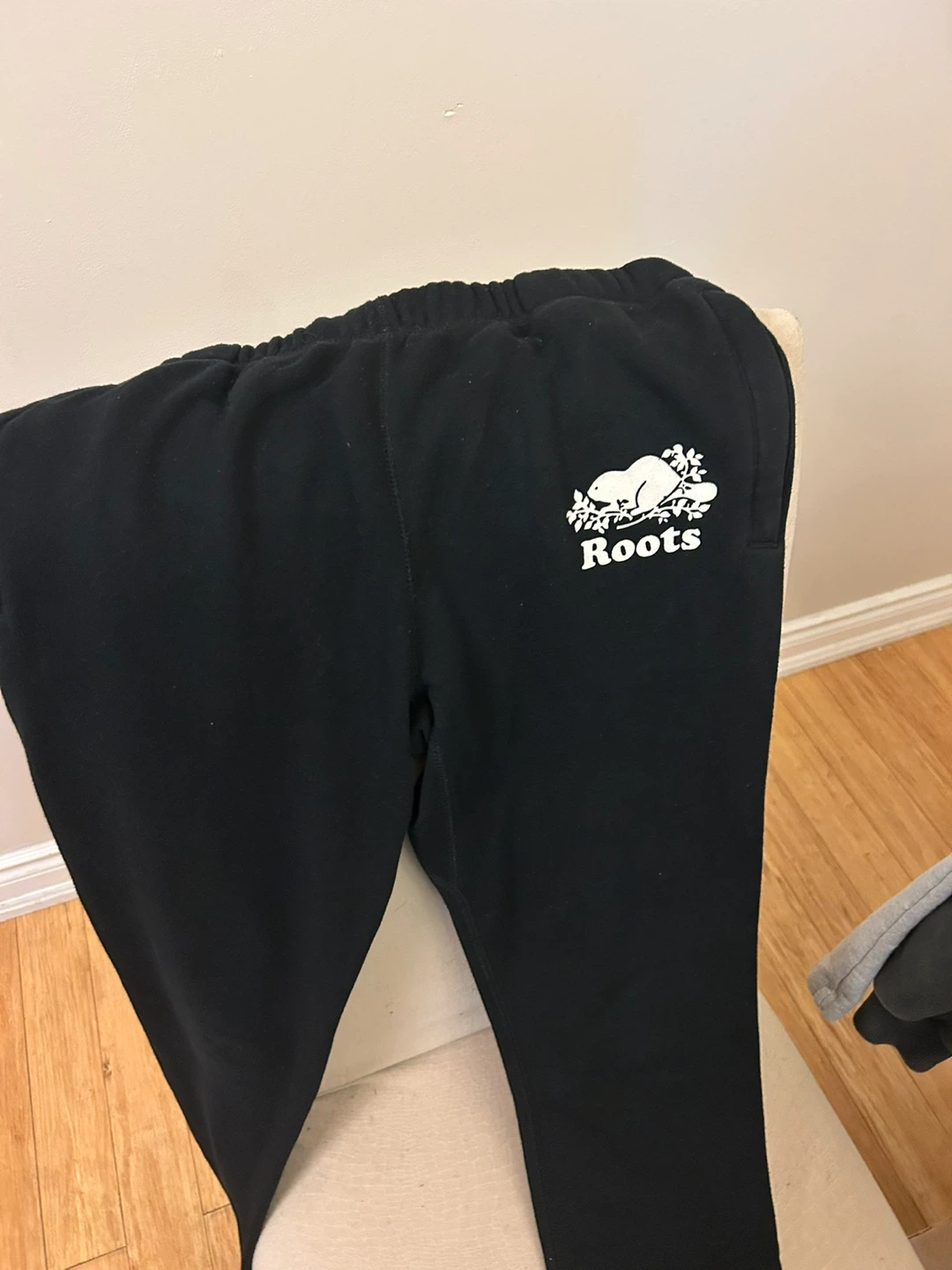 Roots Black Sweatpants