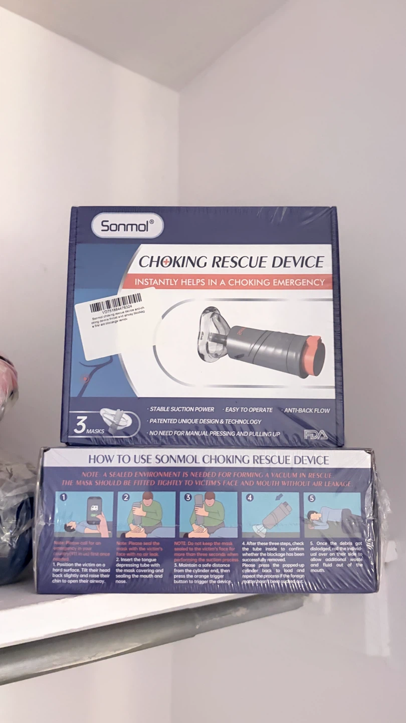 Sonmol Choking Rescue Device(3-masks)