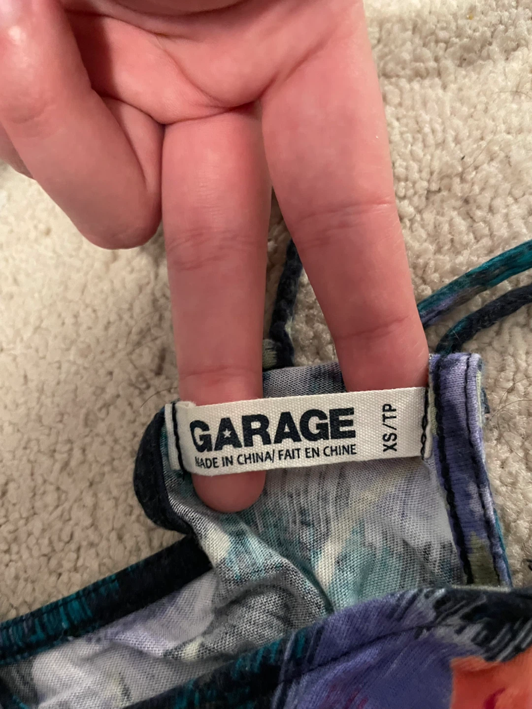 Garage Floral Romper - XS - photo 5