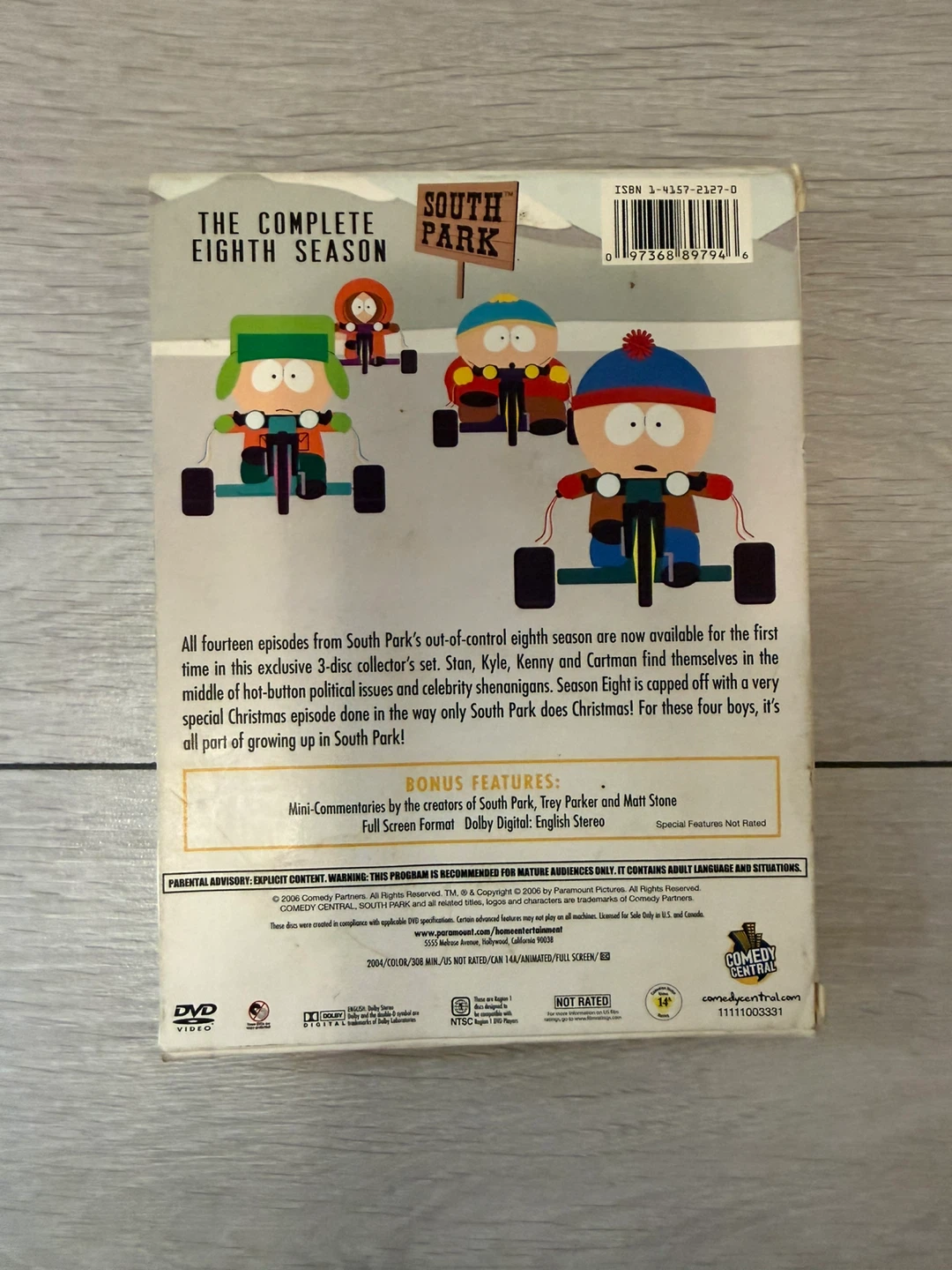 South Park: The Complete Eighth Season DVD - photo 3