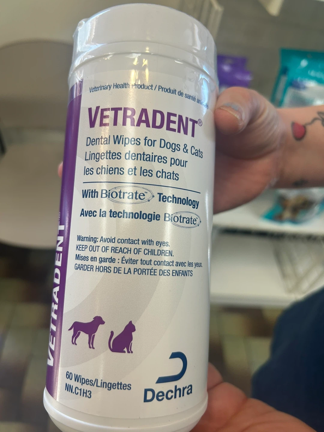 Vetradent Dental Wipes for Dogs & Cats