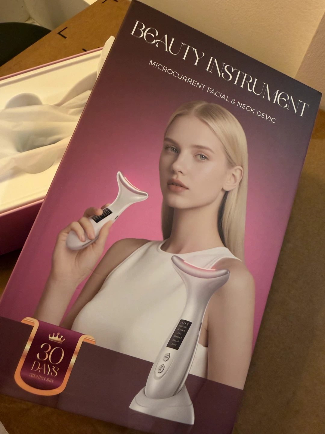 Microcurrent Facial and Neck Beauty Instrument - photo 2