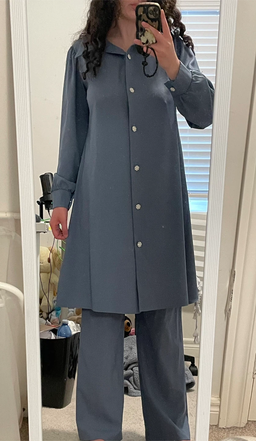 Blue Two Piece Set