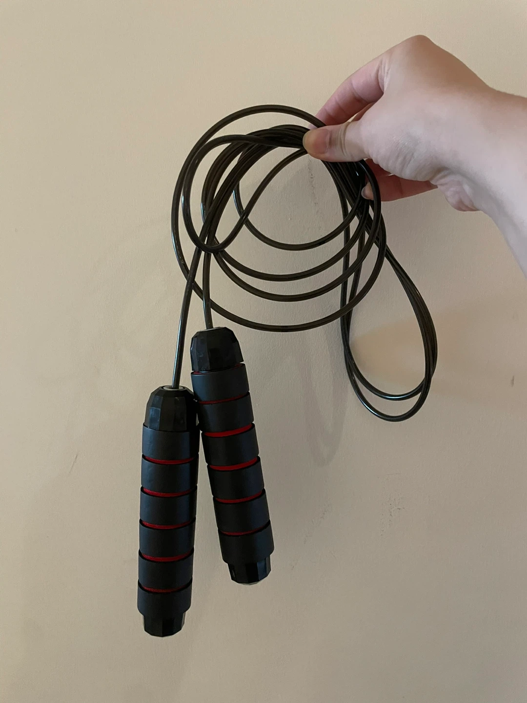 Black and Red Jump Rope