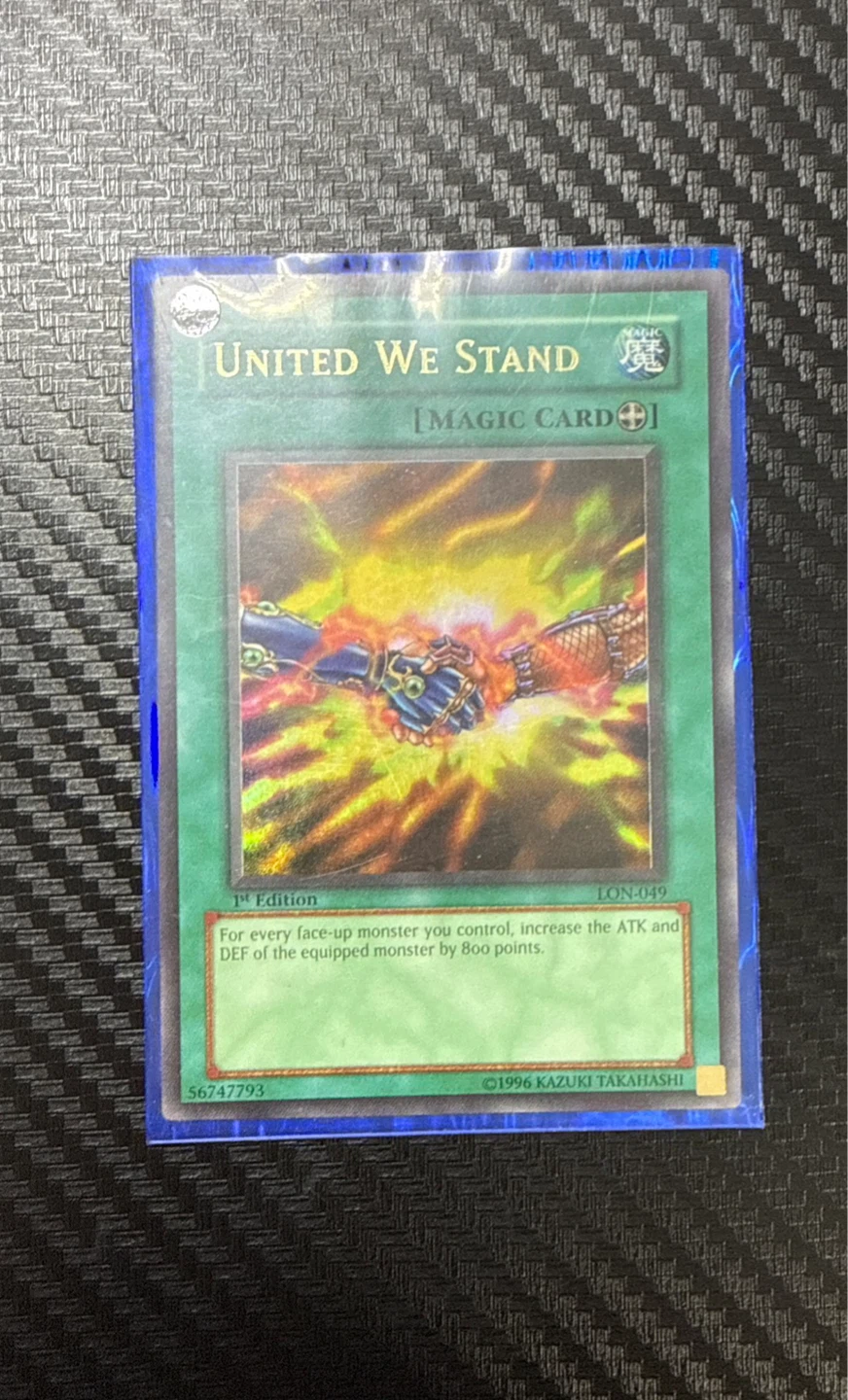 United We Stand Yu-Gi-Oh! Card