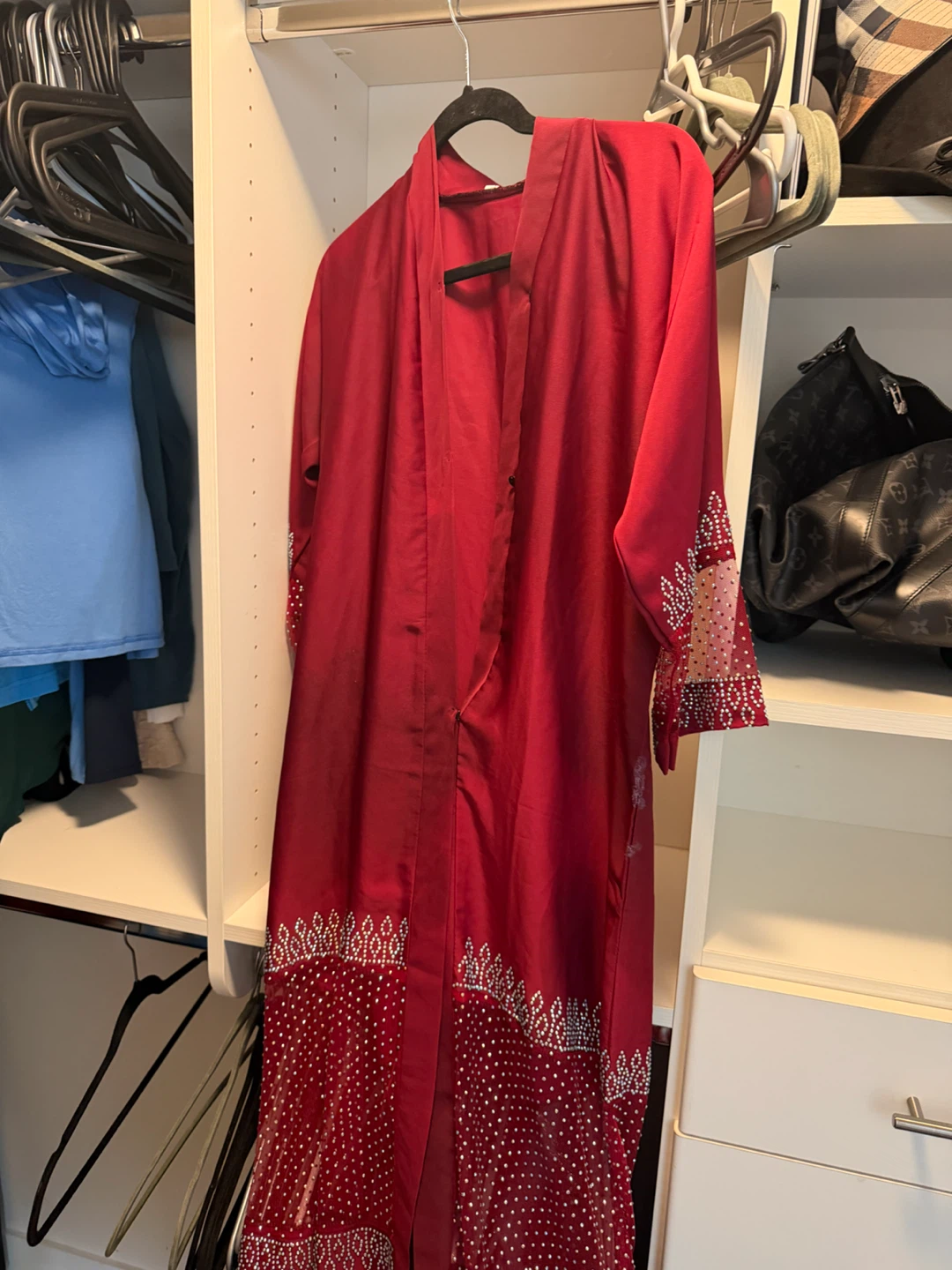 Set of 5 embellished kaftans and abayas - photo 4