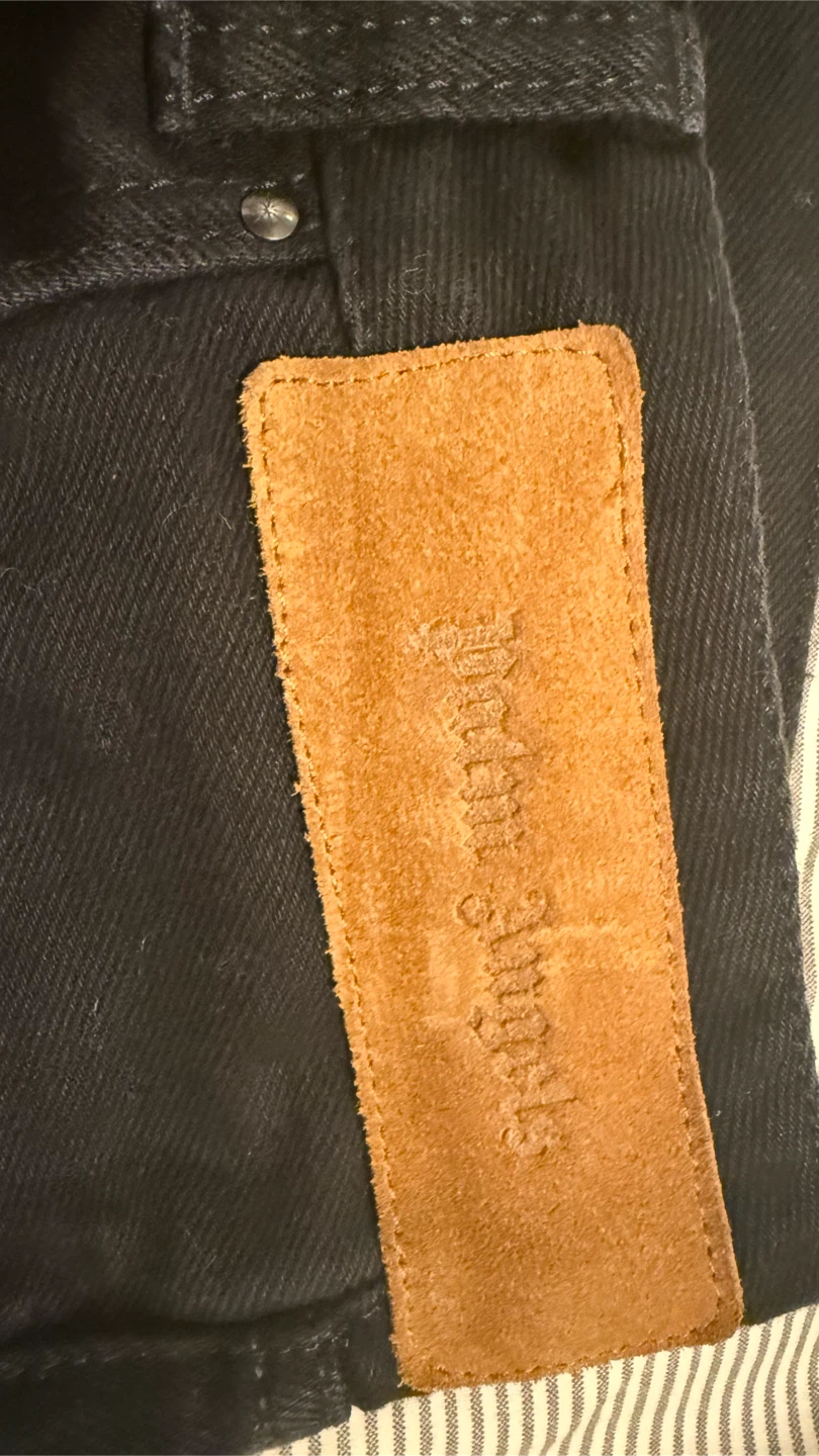 Palm Angels Black Jeans