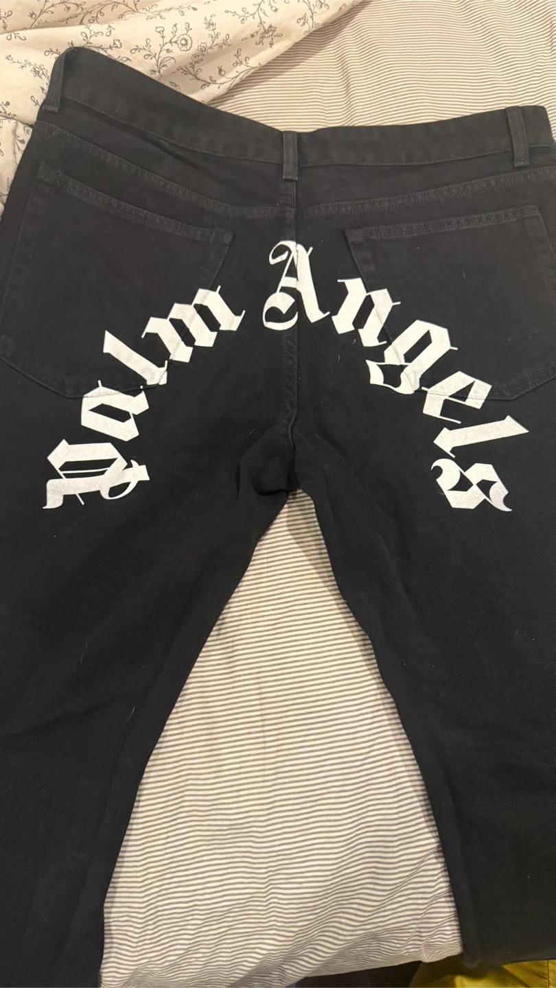 Palm Angels Black Jeans - photo 3