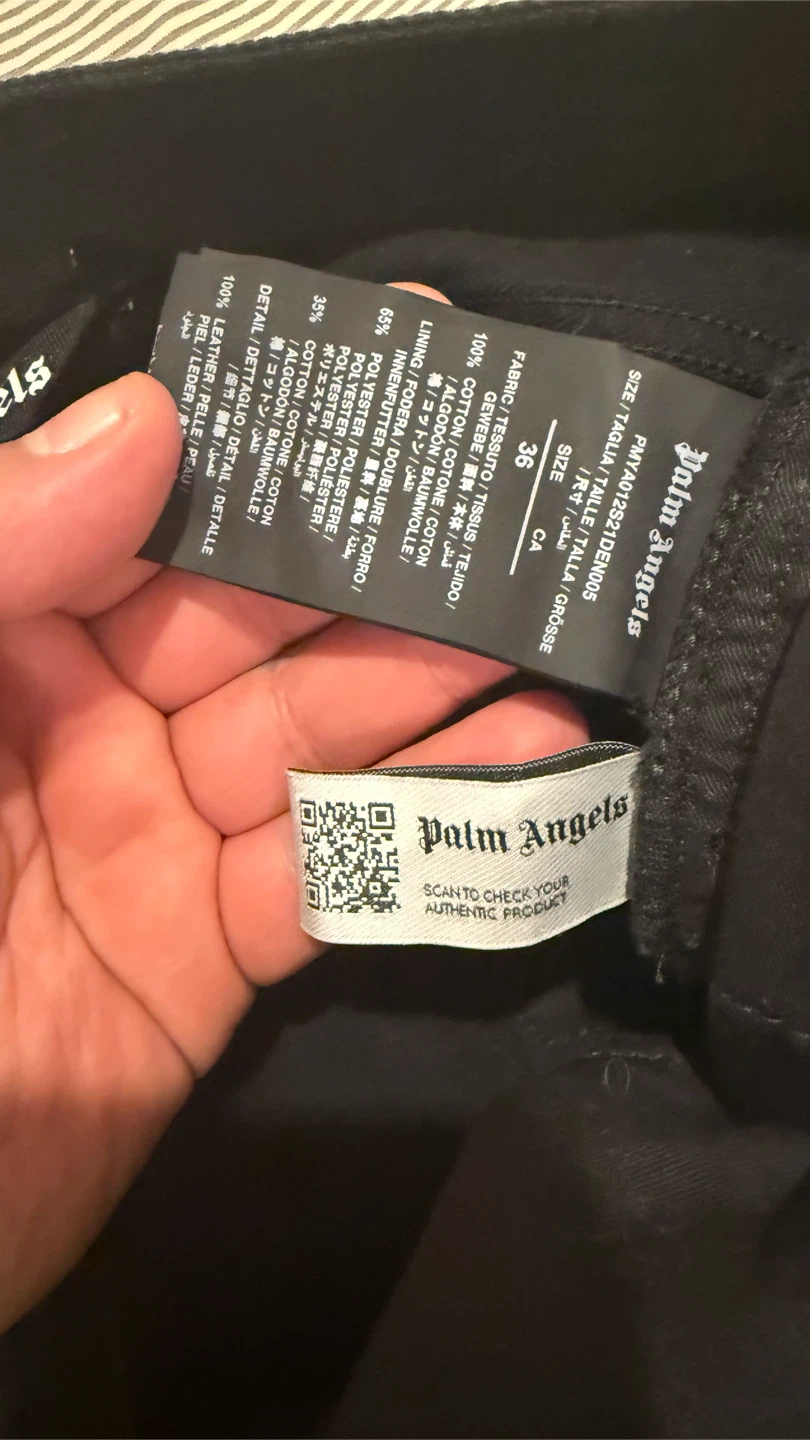 Palm Angels Black Jeans - photo 5