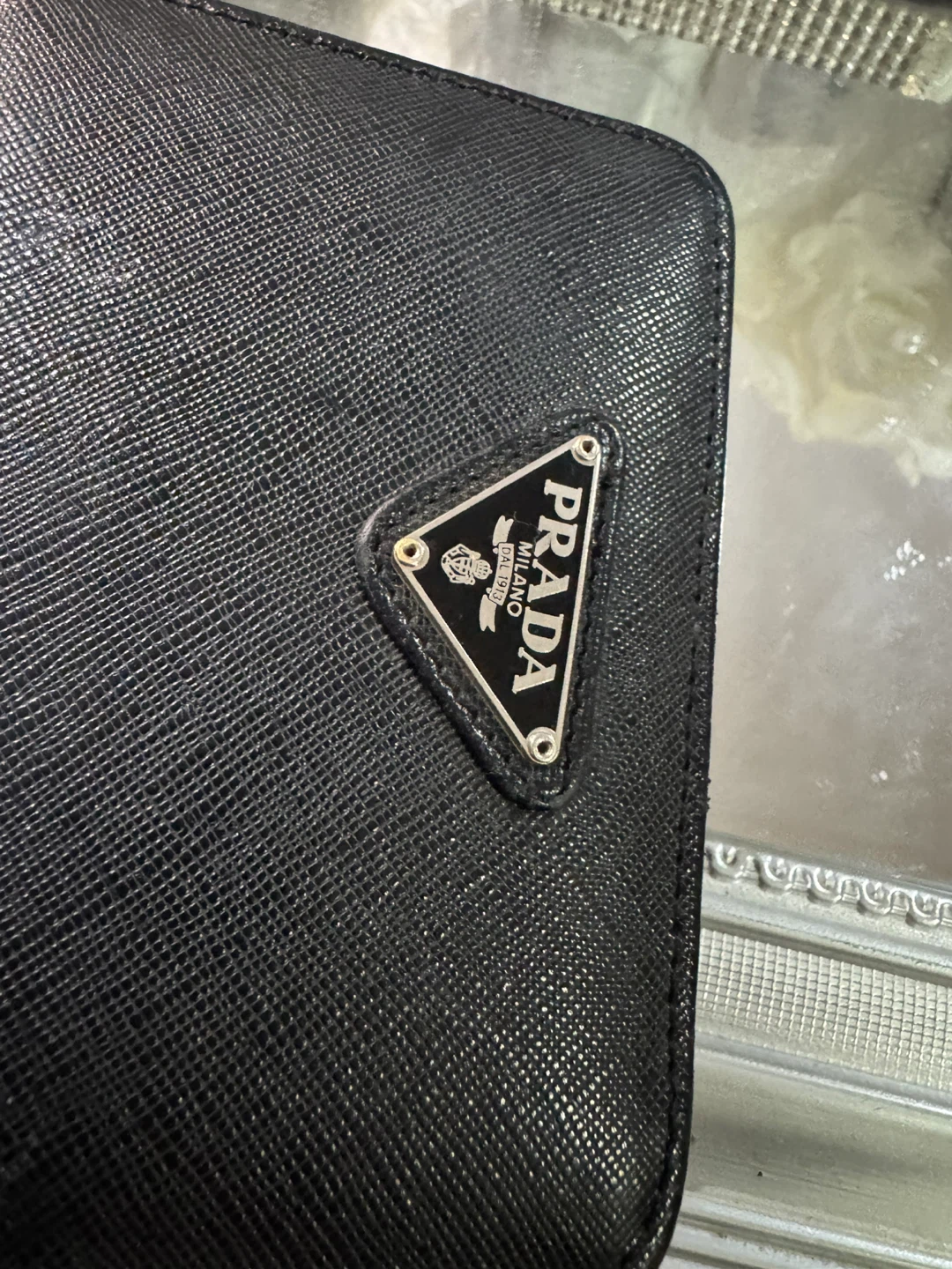 Authentic Prada Black Saffiano Wallet - photo 2