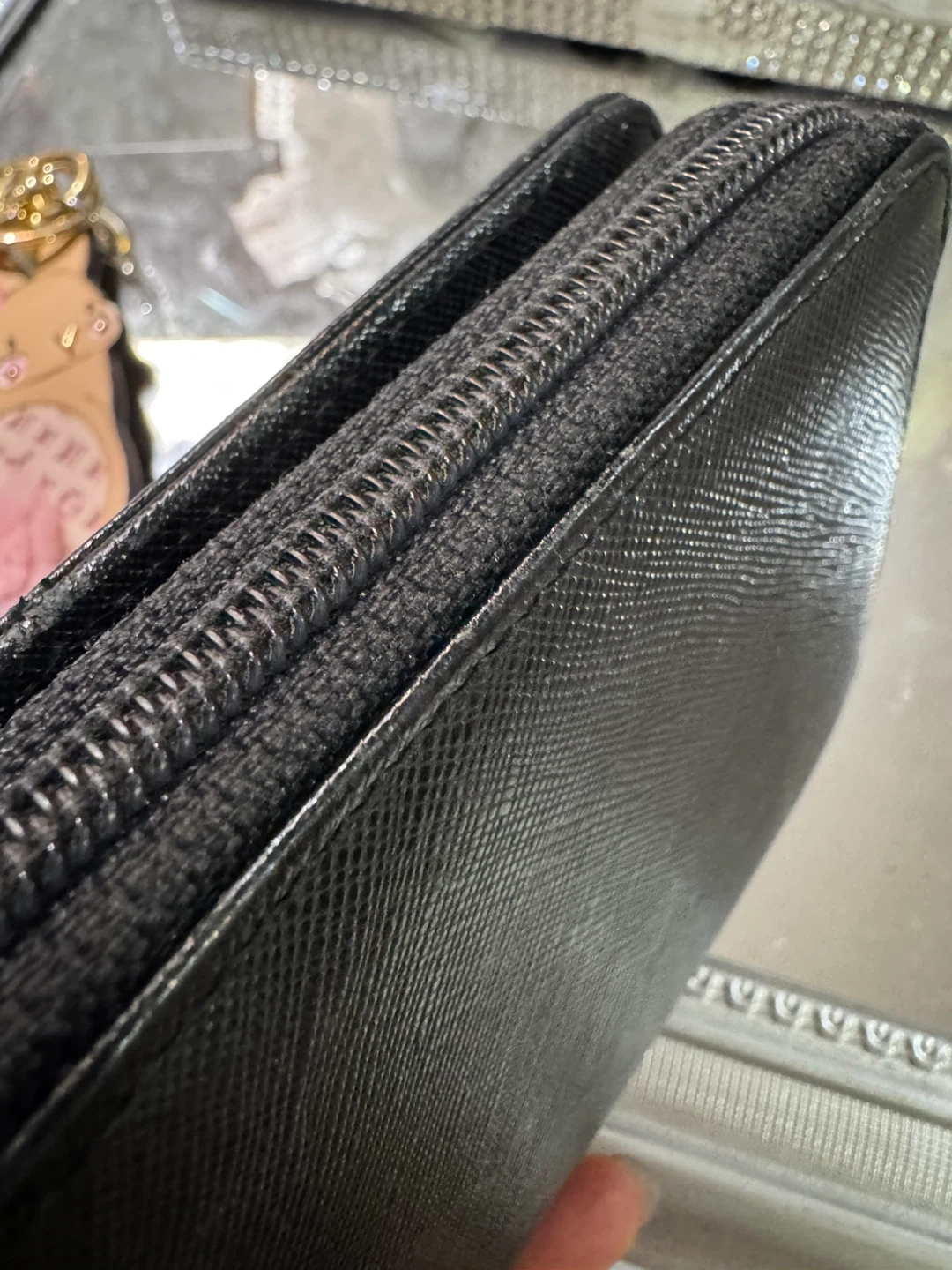 Authentic Prada Black Saffiano Wallet - photo 5