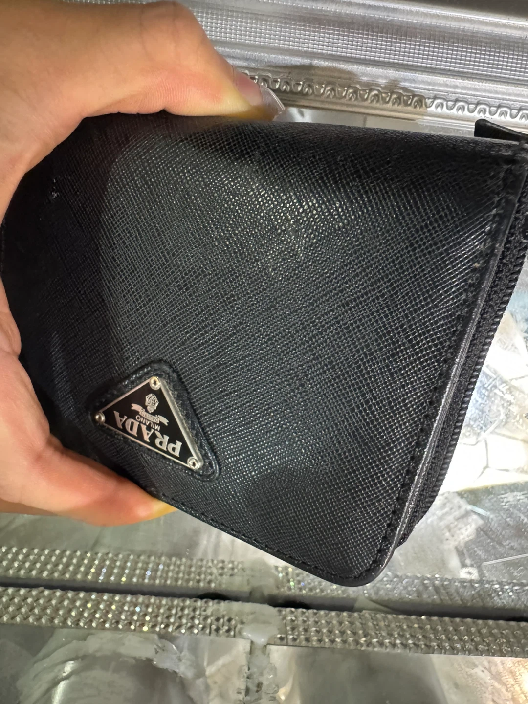 Authentic Prada Black Saffiano Wallet - photo 5
