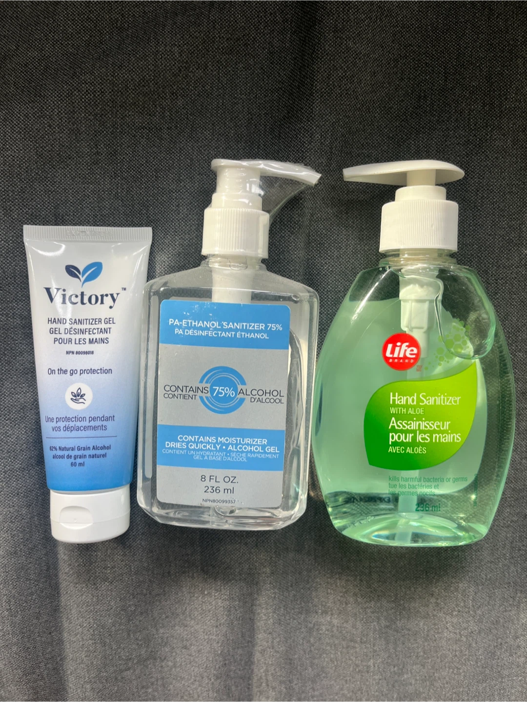 Victory and Life Brand Hand Sanitizer Set