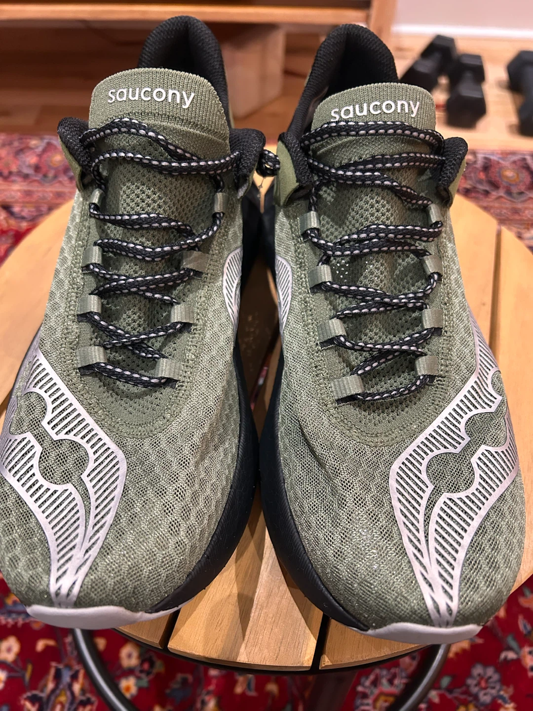 Saucony Endorphin Pro4 NEW running shoes in olive green. - photo 4