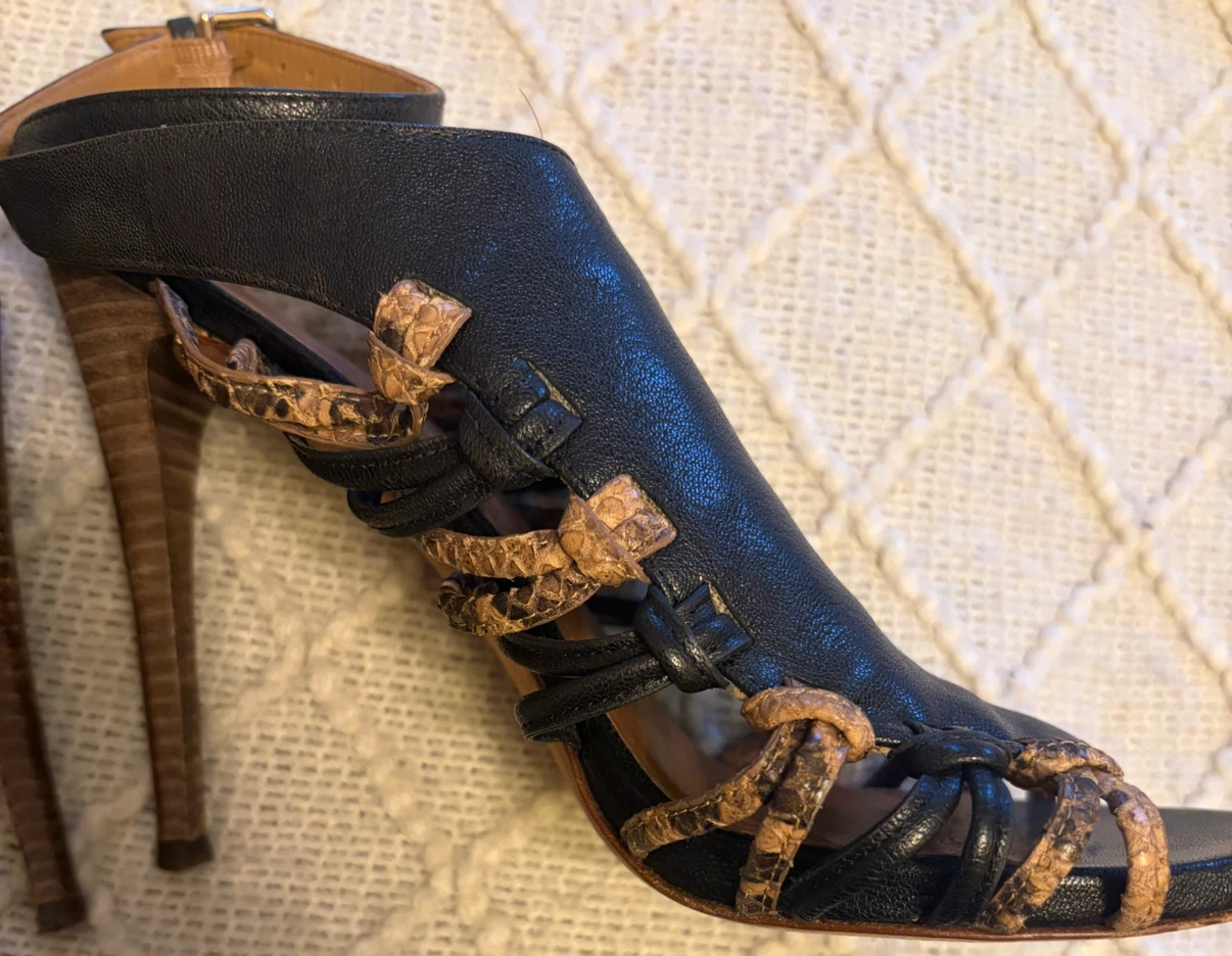 Coach High Heel Sandals Size 7.5 - photo 4