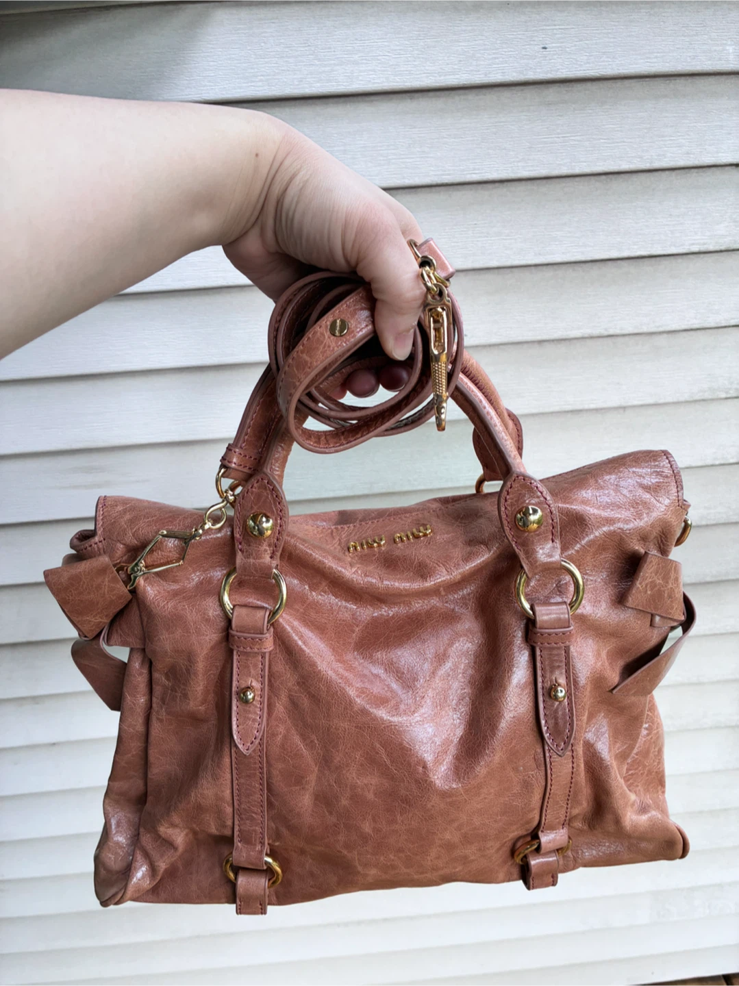 Miu miu two way bag