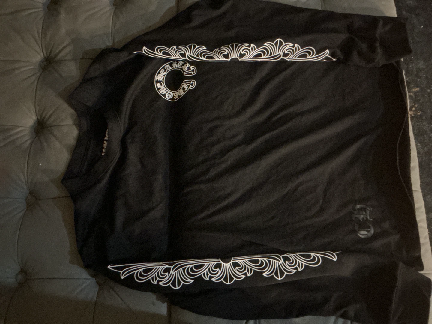 Chrome Hearts Long Sleeve Black Shirt